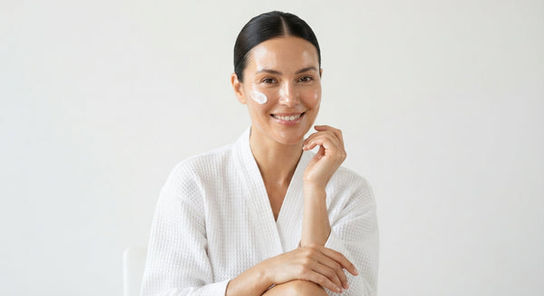 What is the best way to soothe heat-induced skin flushing and inflammation quickly?