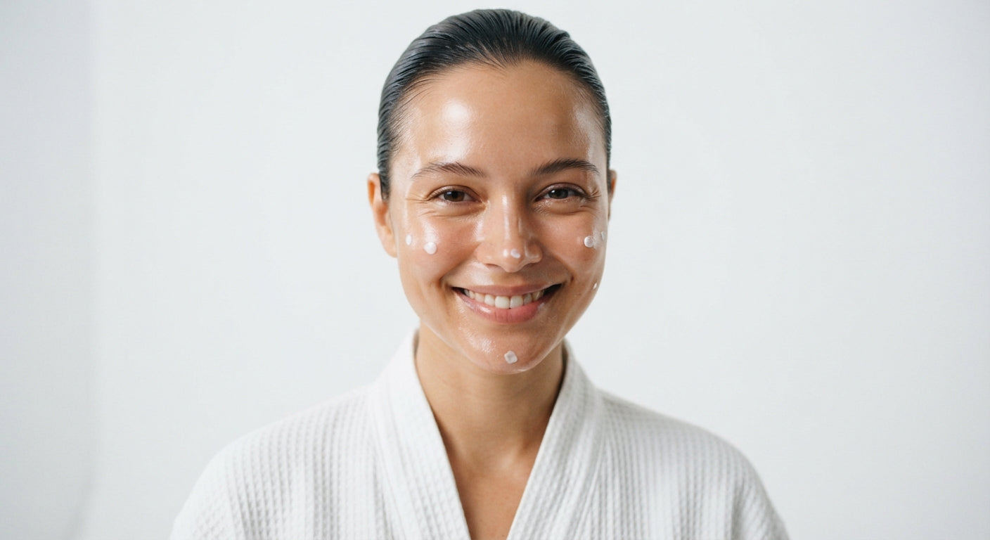 What is the correct order to layer serums, oils, and heavy creams at night?